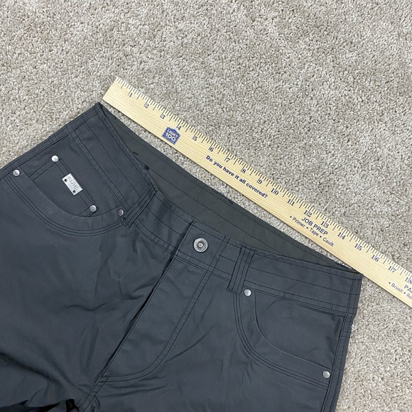 Kuhl Revolvr Pants Mens 33x30 Gray Black Flex Hiking Patina Dye Pants Climbing - Picture 5 of 12